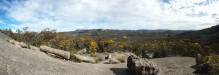  viewing south: castle rock, sphinx and mt norman